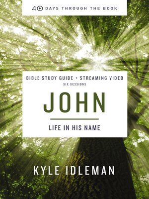 cover image of John Bible Study Guide